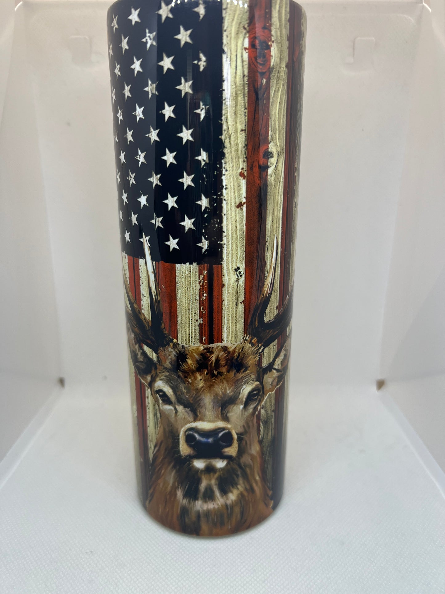 Deer camo American Flag